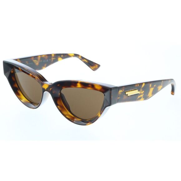 Bottega Veneta Accessories - Bottega Veneta BV1249S-002 Tortoiseshell Cat-Eye Sunglasses